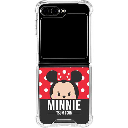 Disney Tsum Tsum Minnie Mouse Galaxy Z Flip6 Clear Case