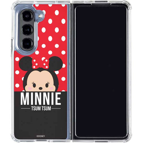 Disney Tsum Tsum Minnie Mouse Galaxy Z Fold5 5G Clear Case