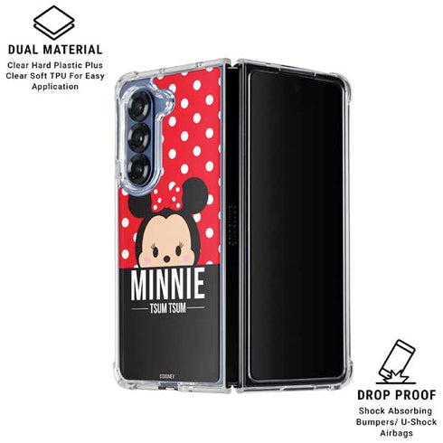 Disney Tsum Tsum Minnie Mouse Galaxy Z Fold6 Clear Case