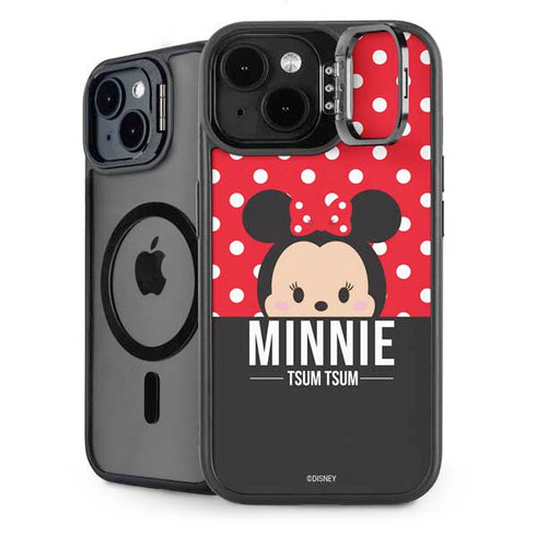 Disney Tsum Tsum Minnie Mouse iPhone 14 Plus Kickstand Case