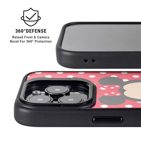 Disney Tsum Tsum Minnie Mouse iPhone 14 Pro Max Kickstand Case