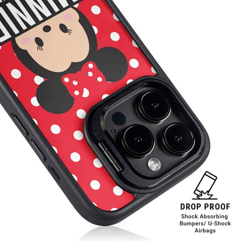 Disney Tsum Tsum Minnie Mouse iPhone 15 Pro Kickstand Case