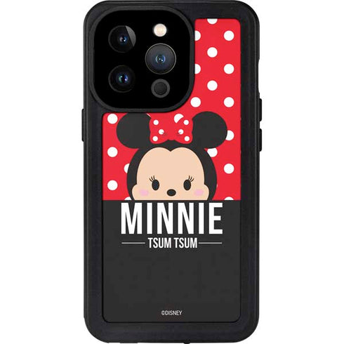 Disney Tsum Tsum Minnie Mouse iPhone 15 Pro Waterproof Case