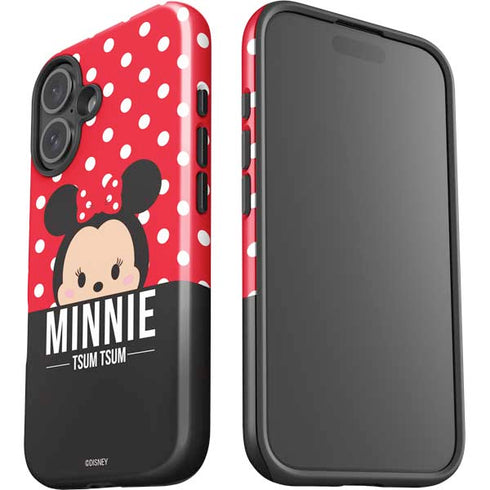 Disney Tsum Tsum Minnie Mouse iPhone 16 Plus Impact Case