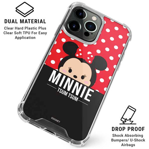 Disney Tsum Tsum Minnie Mouse iPhone 16 Pro Clear Case