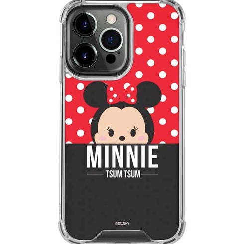 Disney Tsum Tsum Minnie Mouse iPhone 16 Pro Max Clear Case
