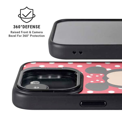 Disney Tsum Tsum Minnie Mouse iPhone 16e Kickstand Case