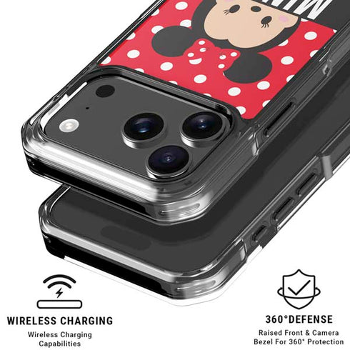 Disney Tsum Tsum Minnie Mouse iPhone 18 Pro Clear Case