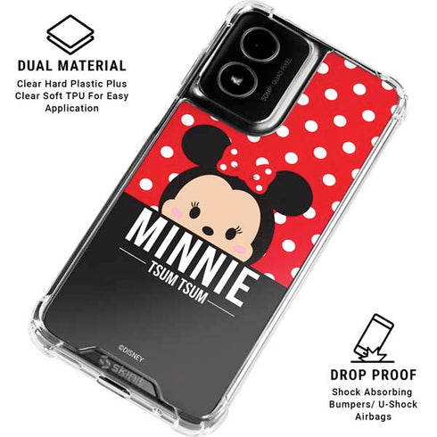Disney Tsum Tsum Minnie Mouse Moto G Power 5G (2024) Clear Case