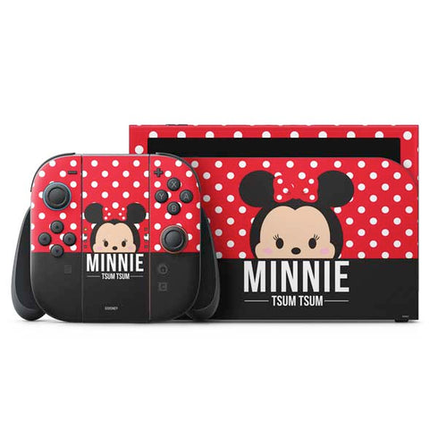 Disney Tsum Tsum Minnie Mouse Nintendo Switch 2 (2025) with Joy-Con Skin