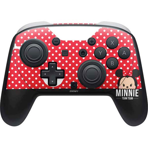 Disney Tsum Tsum Minnie Mouse Nintendo Switch 2 (2025) Pro Controller Skin
