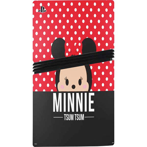Disney Tsum Tsum Minnie Mouse PS5 Pro Console Skin