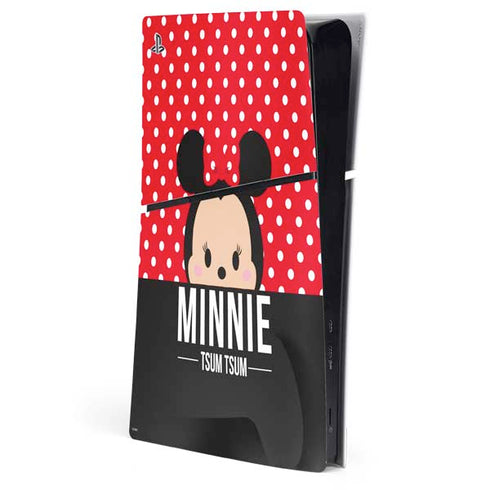 Disney Tsum Tsum Minnie Mouse PS5 Slim Digital Edition Console Skin