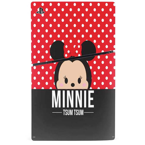Disney Tsum Tsum Minnie Mouse PS5 Slim Digital Edition Console Skin
