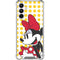 Disney Minnie Mouse Profile Yellow Dots Galaxy A16 5G Clear Case