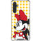 Disney Minnie Mouse Profile Yellow Dots Galaxy A17 Clear Case