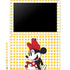 Disney Minnie Mouse Profile Yellow Dots Galaxy Book 12in Skin