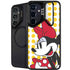 Disney Minnie Mouse Profile Yellow Dots Galaxy S25 Kickstand Case