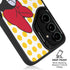 Disney Minnie Mouse Profile Yellow Dots Galaxy S25 Kickstand Case