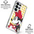 Disney Minnie Mouse Profile Yellow Dots Galaxy S25 Ultra Clear Case