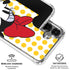 Disney Minnie Mouse Profile Yellow Dots Galaxy S26 Plus Clear Case