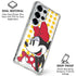 Disney Minnie Mouse Profile Yellow Dots Galaxy S26 Ultra Clear Case