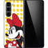 Disney Minnie Mouse Profile Yellow Dots Galaxy Z Fold5 5G Skin