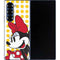 Disney Minnie Mouse Profile Yellow Dots Galaxy Z Fold6 Skin