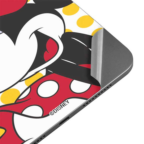 Disney Minnie Mouse Profile Yellow Dots Apple iPad Mini Skin