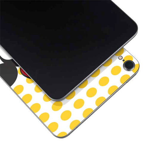 Disney Minnie Mouse Profile Yellow Dots Apple iPad Mini Skin