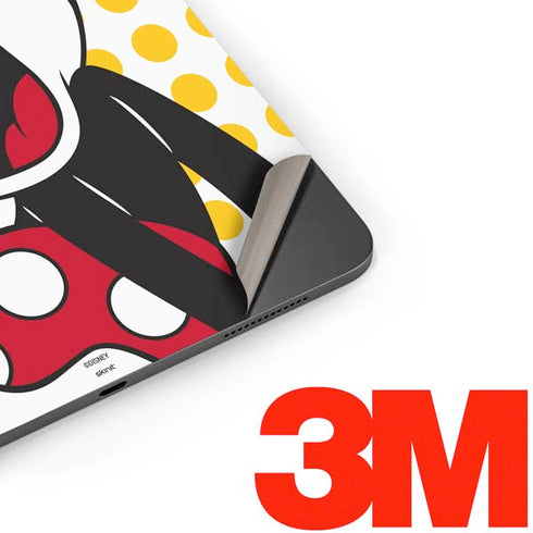 Disney Minnie Mouse Profile Yellow Dots Apple iPad Pro Skin