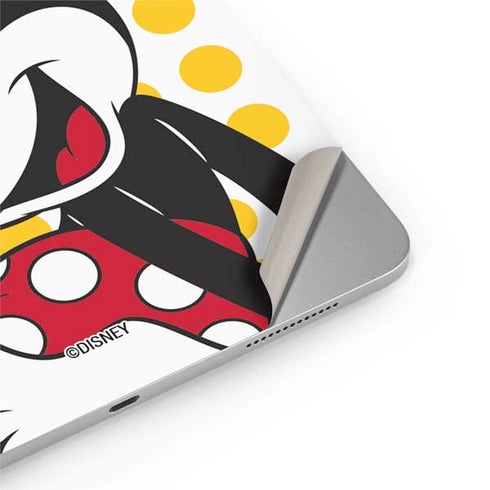 Disney Minnie Mouse Profile Yellow Dots iPad Pro 13in M4 (2024) Skin