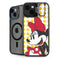 Disney Minnie Mouse Profile Yellow Dots iPhone 14 Kickstand Case