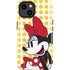Disney Minnie Mouse Profile Yellow Dots iPhone 15 Impact Case