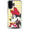 Disney Minnie Mouse Profile Yellow Dots iPhone 16 Plus Clear Case