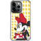 Disney Minnie Mouse Profile Yellow Dots iPhone 16 Pro Clear Case
