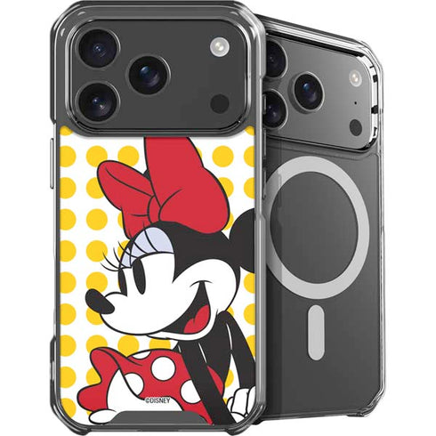 Disney Minnie Mouse Profile Yellow Dots iPhone 18 Pro Max MagSafe Case