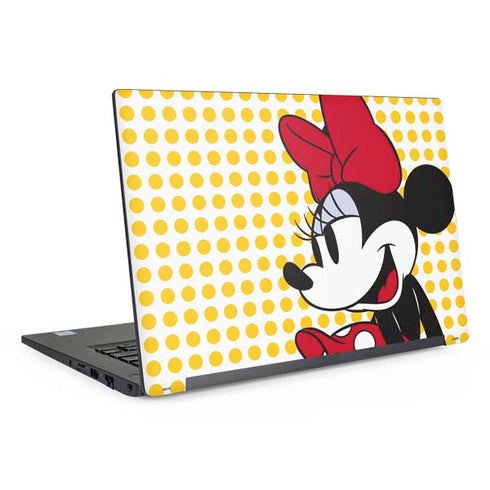 Disney Minnie Mouse Profile Yellow Dots Dell Latitude Skin