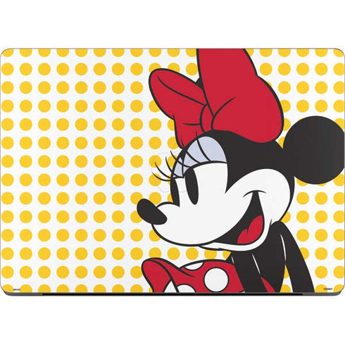 Disney Minnie Mouse Profile Yellow Dots Apple MacBook Pro 14-inch Skin