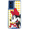 Disney Minnie Mouse Profile Yellow Dots Moto G 5G (2024) Clear Case