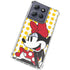 Disney Minnie Mouse Profile Yellow Dots Moto G Play 5G (2025) Clear Case