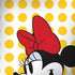 Disney Minnie Mouse Profile Yellow Dots Moto G6 Skin