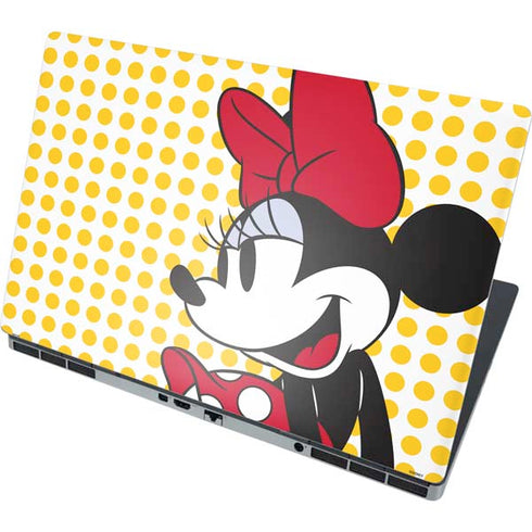 Disney Minnie Mouse Profile Yellow Dots Dell Precision Skin