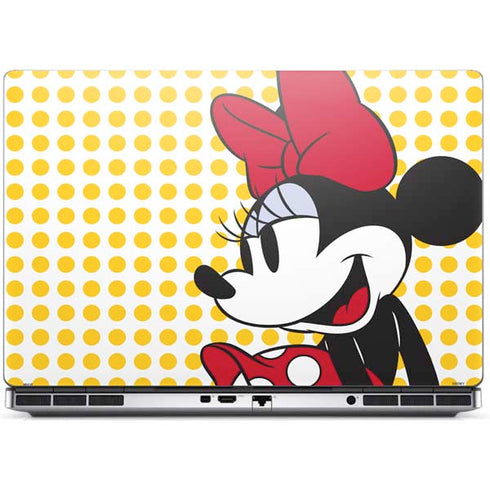 Disney Minnie Mouse Profile Yellow Dots Dell Precision Skin