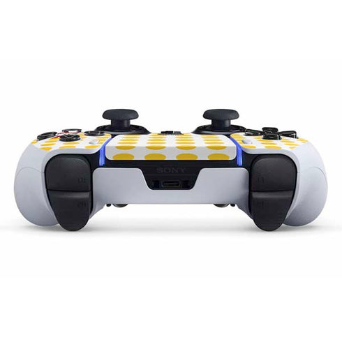 Disney Minnie Mouse Profile Yellow Dots PS5 DualSense Edge Pro Controller Skin