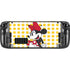 Disney Minnie Mouse Profile Yellow Dots Steam Deck Handheld Gaming Computer Skin