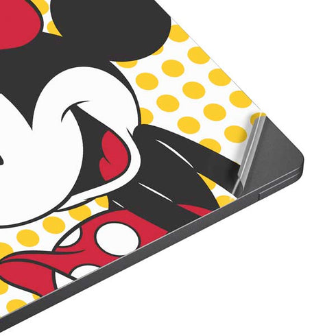 Disney Minnie Mouse Profile Yellow Dots Surface Laptop 7 15in Skin