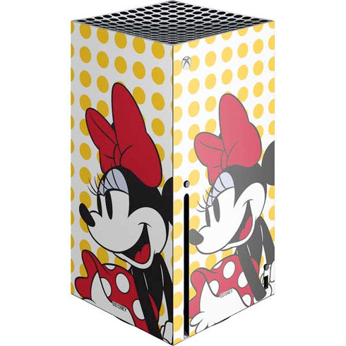 Disney Minnie Mouse Profile Yellow Dots Xbox Series X Skins