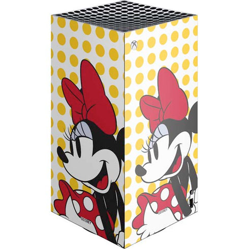 Disney Minnie Mouse Profile Yellow Dots Xbox Series X Skins