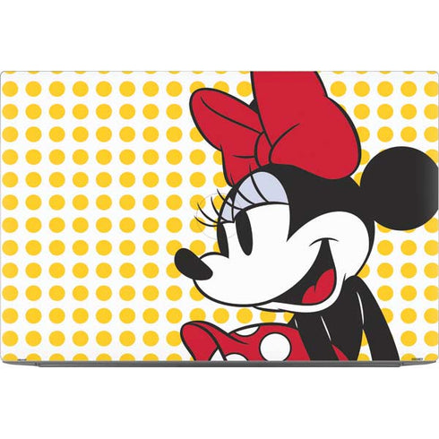 Disney Minnie Mouse Profile Yellow Dots Dell XPS Skin